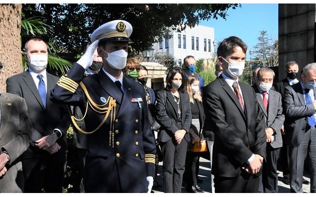 第1次世界大戦休戦記念日、フランス人戦没者を追悼